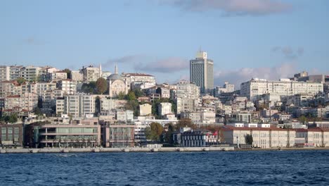 istanbul cityscape view from the water