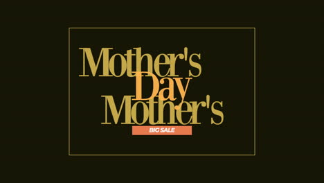 Mothers-Day-and-Big-Sale-text-in-frame-on-fashion-black-gradient