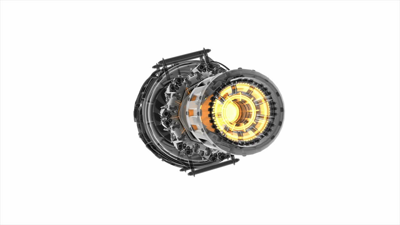 루프 회전 제트 엔진 터빈