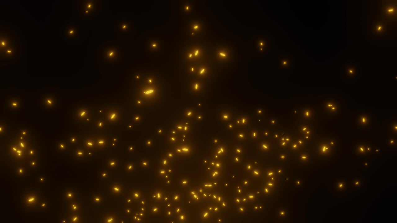 Abstract motion background shining colorful particles