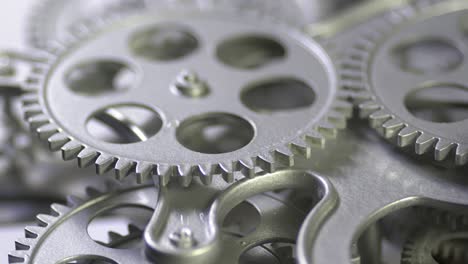 Metallic Gears Rotation