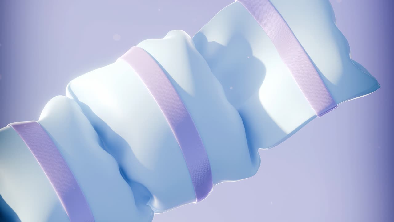 Abstract Cloth and Ribbon