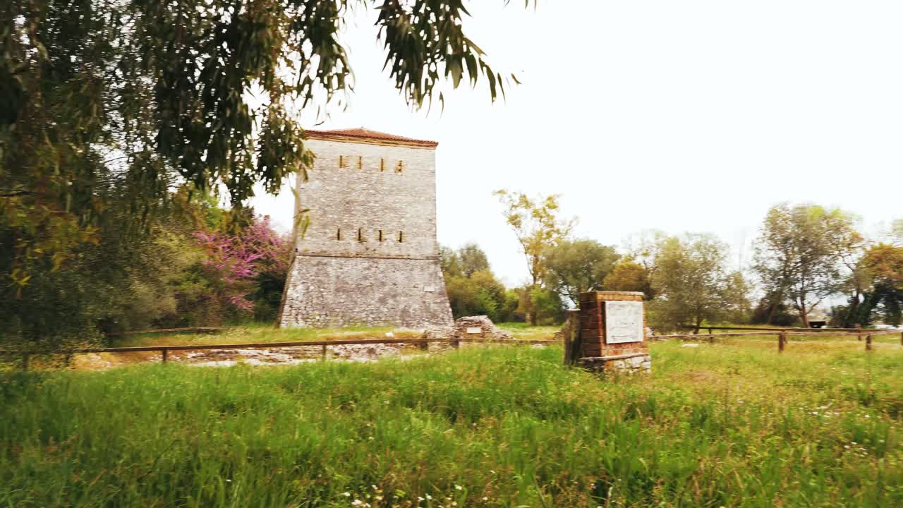 알바니아의 부트린트, 영화 같은 장소 - 4k의 유네스코 세계 유산 센터