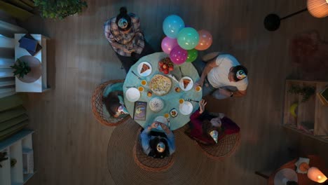 fiesta de cumpleaños en casa