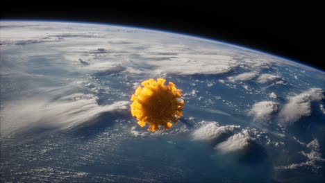 Coronavirus-Covid-19-Asteroid-In-Der-Nähe-Der-Erde