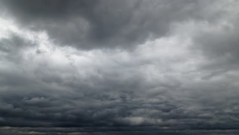 beautiful dark dramatic sky with stormy clouds time lapse before the rain