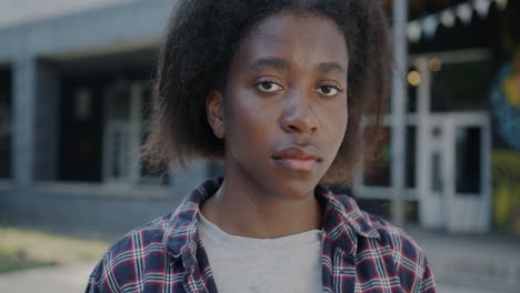 portrait of a teenager