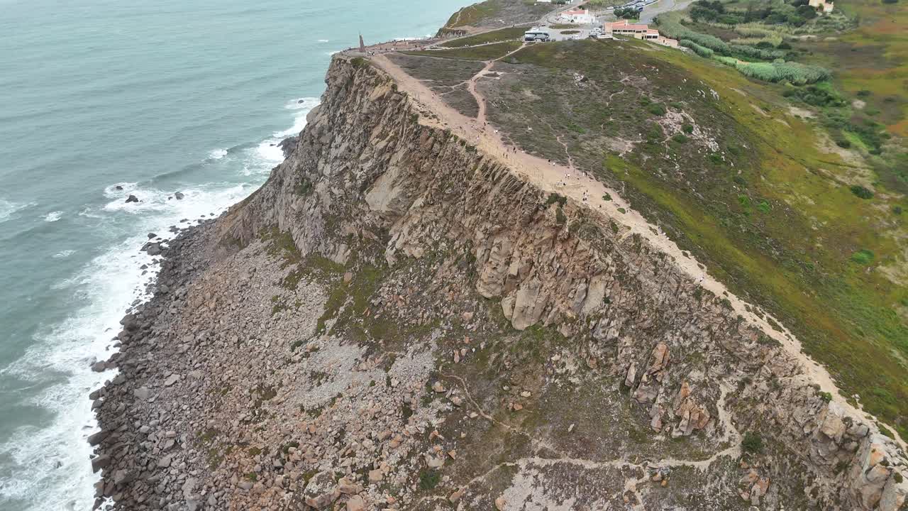Coastal Cliff Landscape with Ocean View