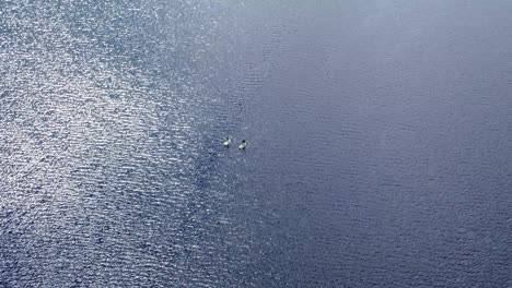 wast water, paddle boards & canoe in lake district