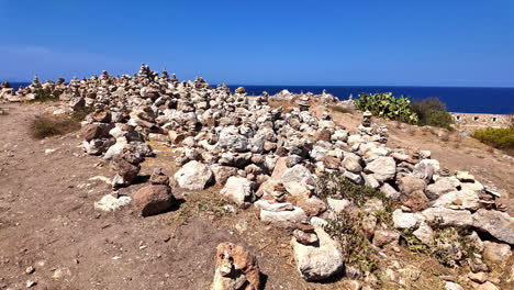 hiking ancient coastal ruins in crete, greece