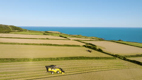 Coastal Farmland Harvest