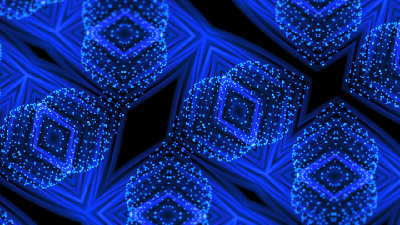 Digital background in a pretty pattern with connecting nodes