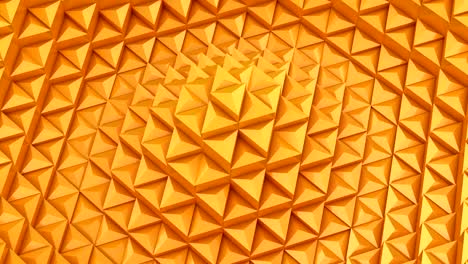 triangles formed a wave