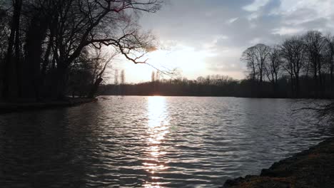 munich kleinhesseloher lake fotage