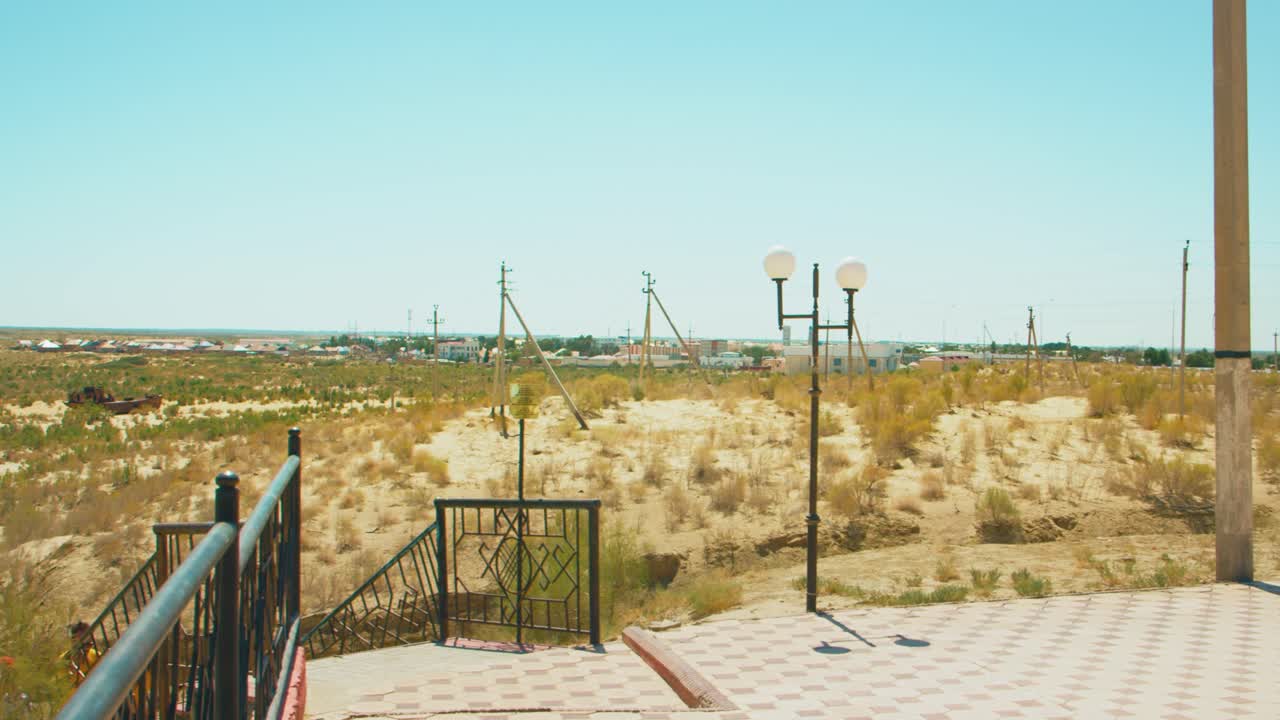 Aral Sea desert Sea Ships remains at Muynak Karakalpak Uzbekistan Soviet era 39 of 50