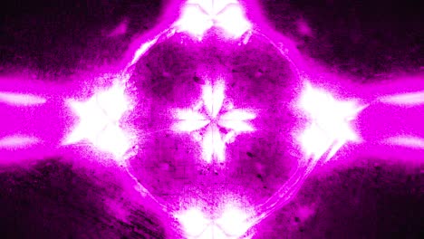 kaleidoscópico grunge generado por computadora con un fondo de luces púrpuras parpadeantes, renderizado en 3d
