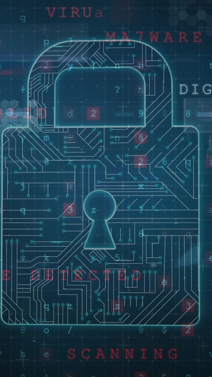 Digital padlock 4k
