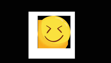 emoji de cara sonriente que hace un guiño