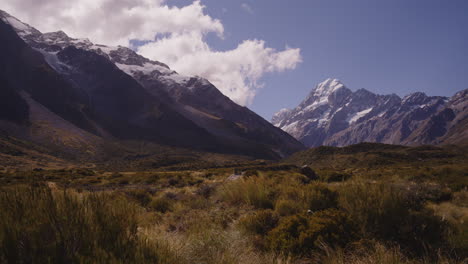 majestic mount cook landscape