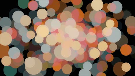 abstract bokeh circles