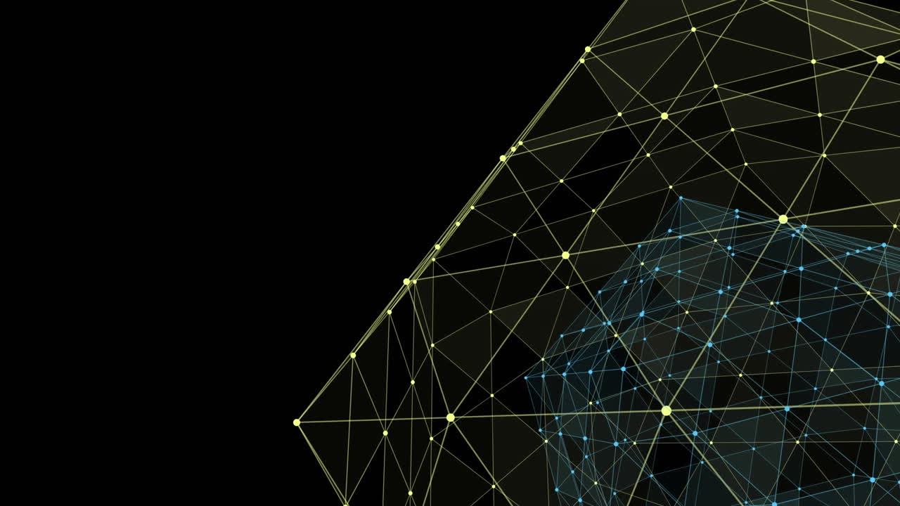 Plexus Mix Pack of 4 text and glowing network of connections against black background