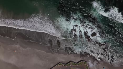 iquique playa brava chile tarapaca cavancha day beach city drone from above