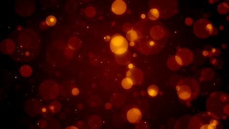 partículas de polvo abstracto luz bokeh títulos de movimiento bucle de fondo cinematográfico