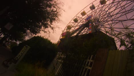 creepy ferris wheel