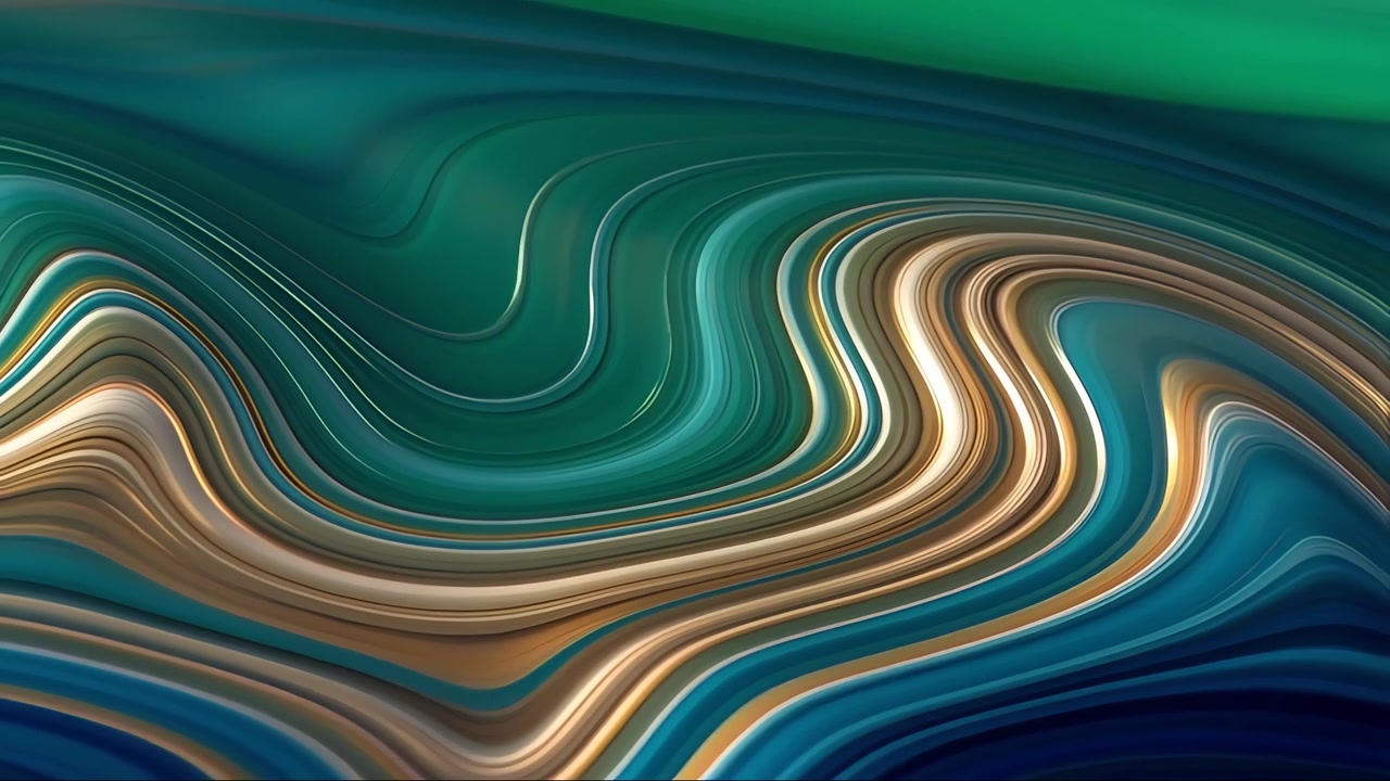 Abstract Fluid Motion Background 4K
