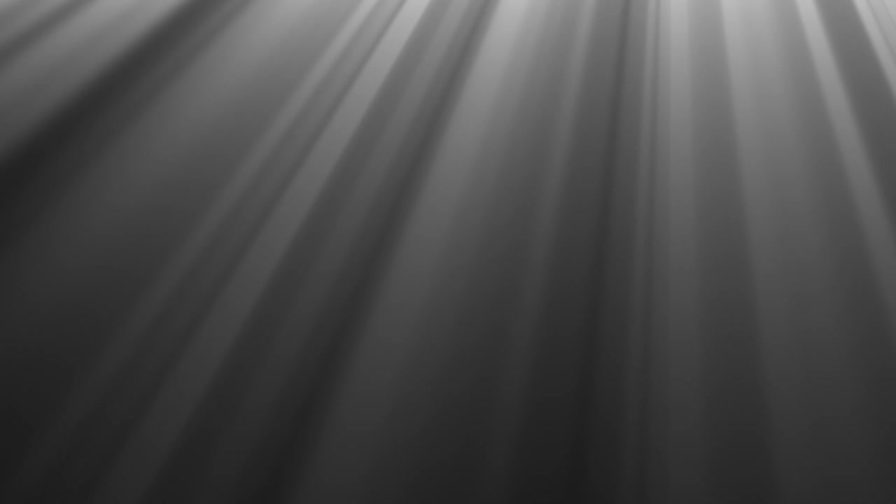 Abstract Volumetric Light Rays Moving on Dark Background