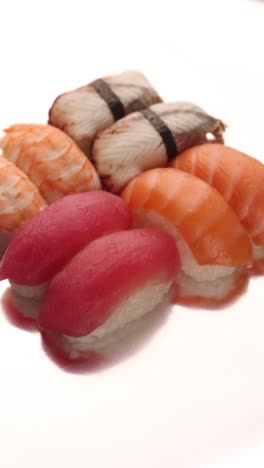 assorted sushi