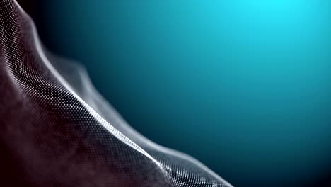 popular fondo de movimiento abstracto superficie ondulante digital. bucle sin costuras. 3d animado 4k