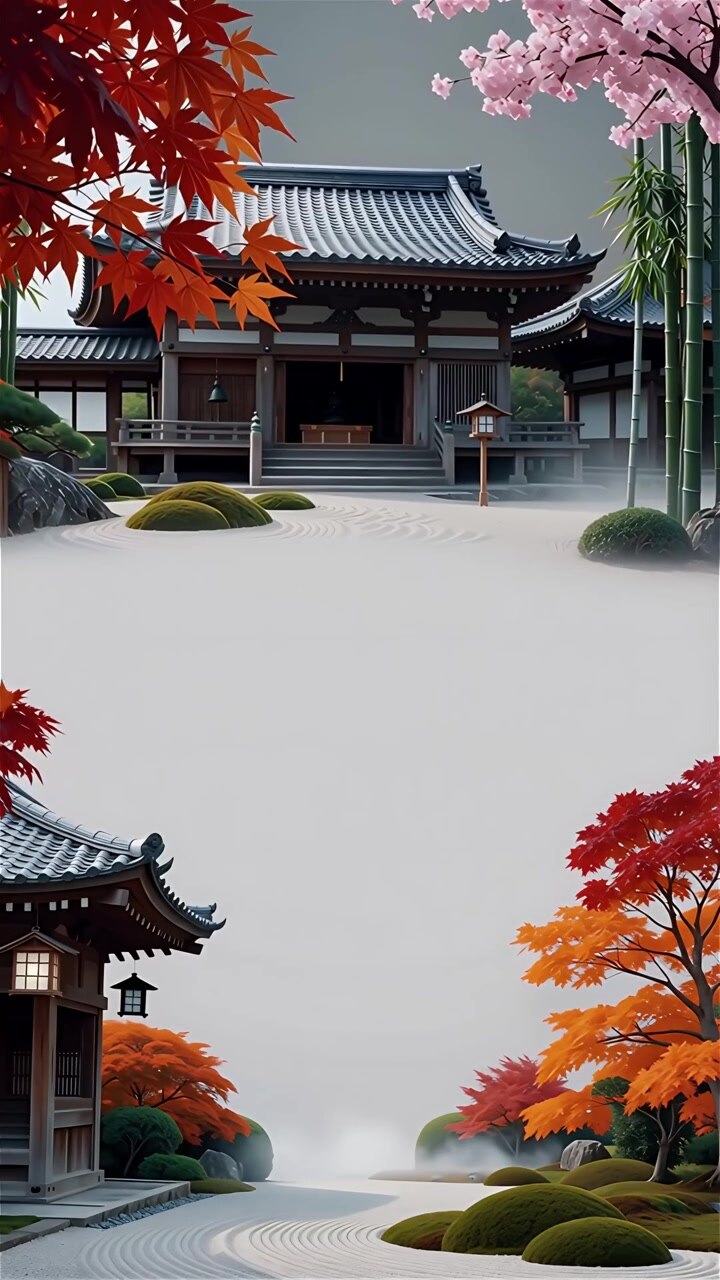 Sfondo Animato Cultura Giapponese 4K