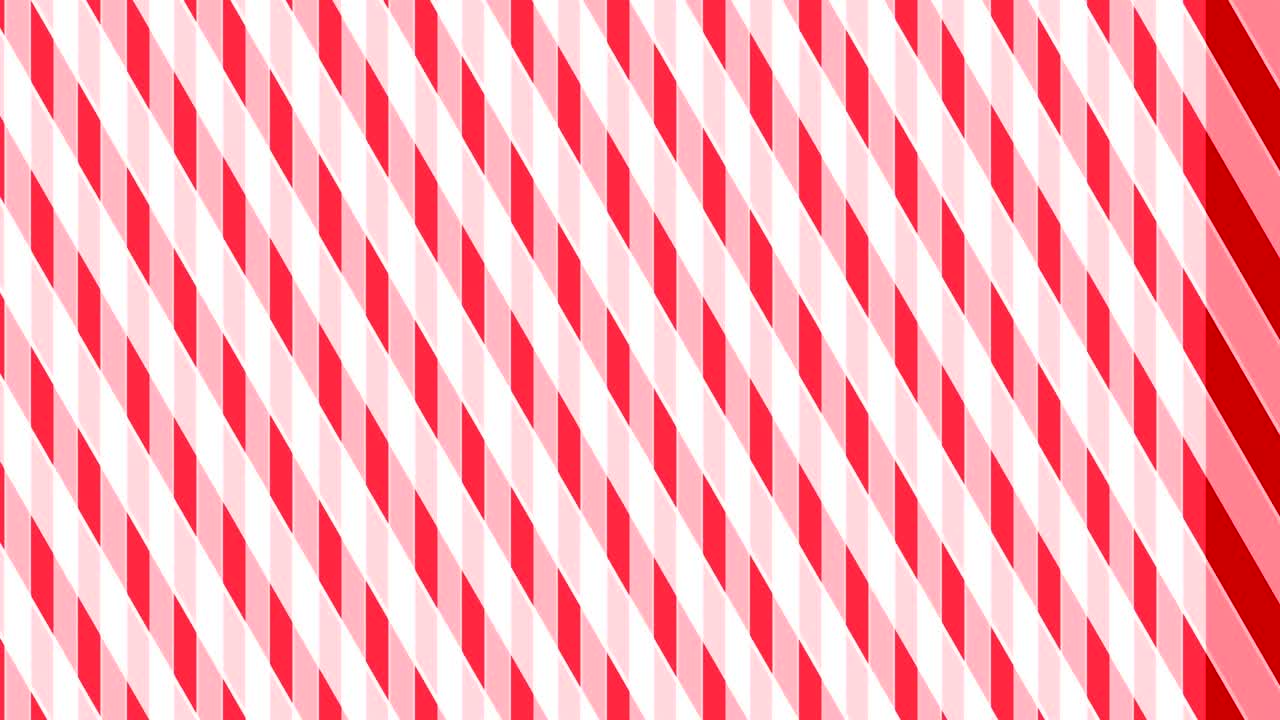 animación compuesta por rayas de colores intersectadas.