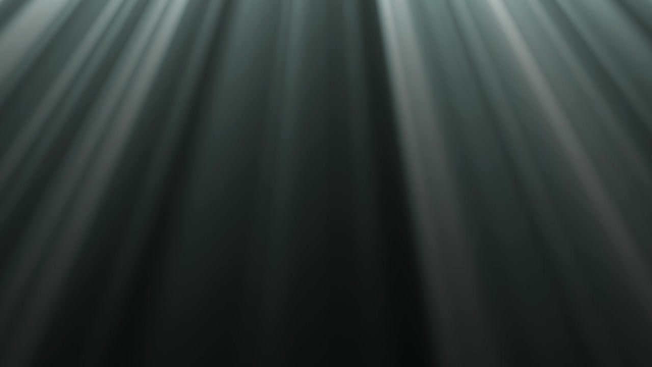 Volumetric Light Rays Shining Down on Dark Background