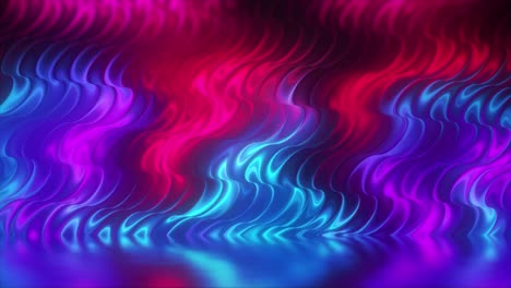 abstract neon waves background