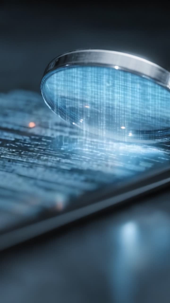 A Close-Up View of Data Analysis and Magnification: Exploring Digital Information Under a Lens for a Deeper Insight into Content and Structure