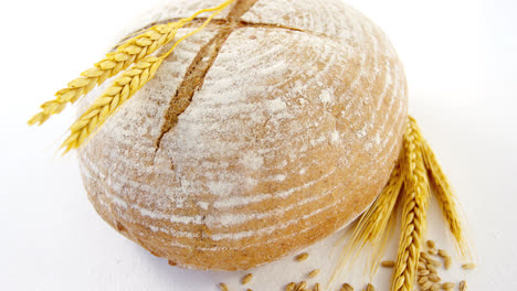 pan de pan con grano de trigo