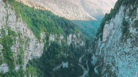 mountain valley scenery