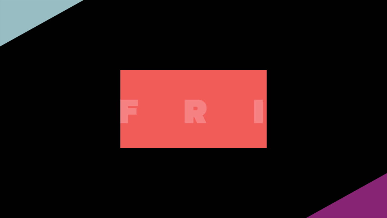 texto moderno de viernes negro en el marco en gradiente azul y púrpura