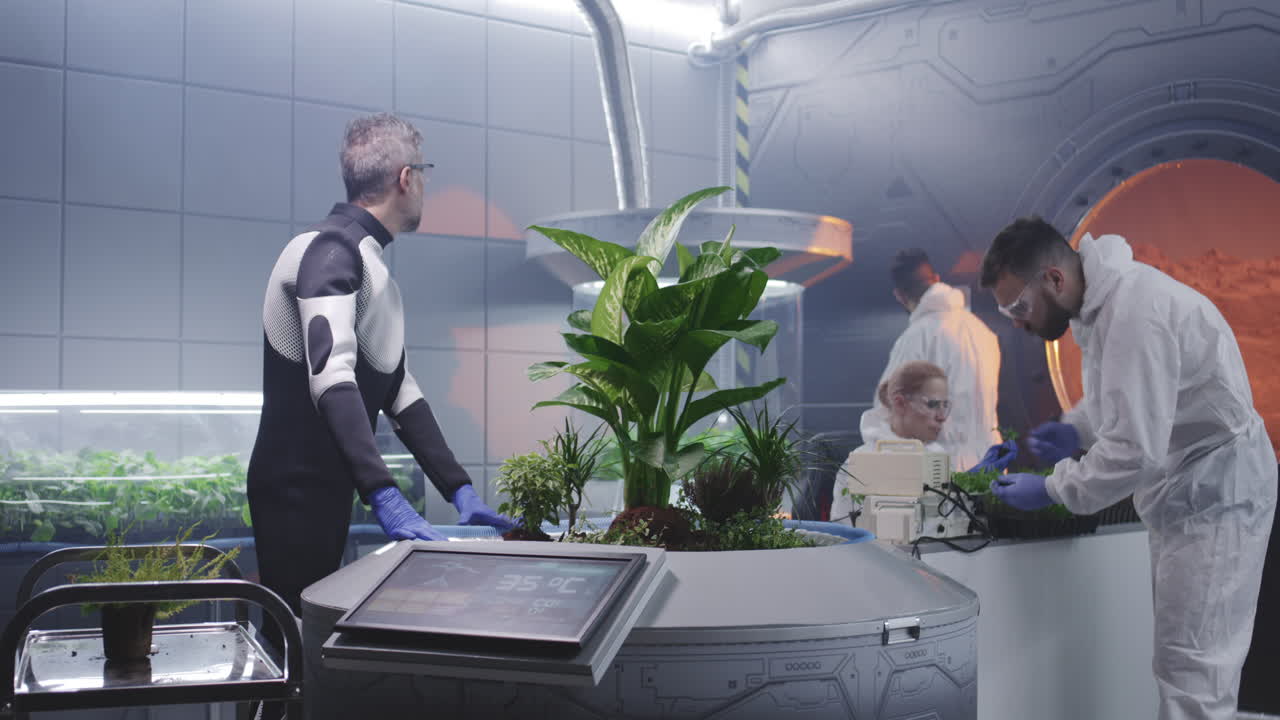 우주 정거장 생물권 연구