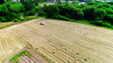 Tractor-Agricultura-Vista-Aérea