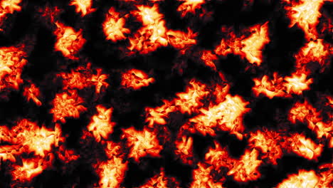 textura de fuego abstracta