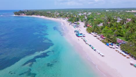 Playa-Guayacanes,-San-Pedro-De-Macoris-Province-In-Dominican-Republic