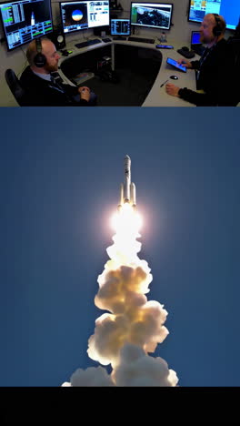 space launch and mission control