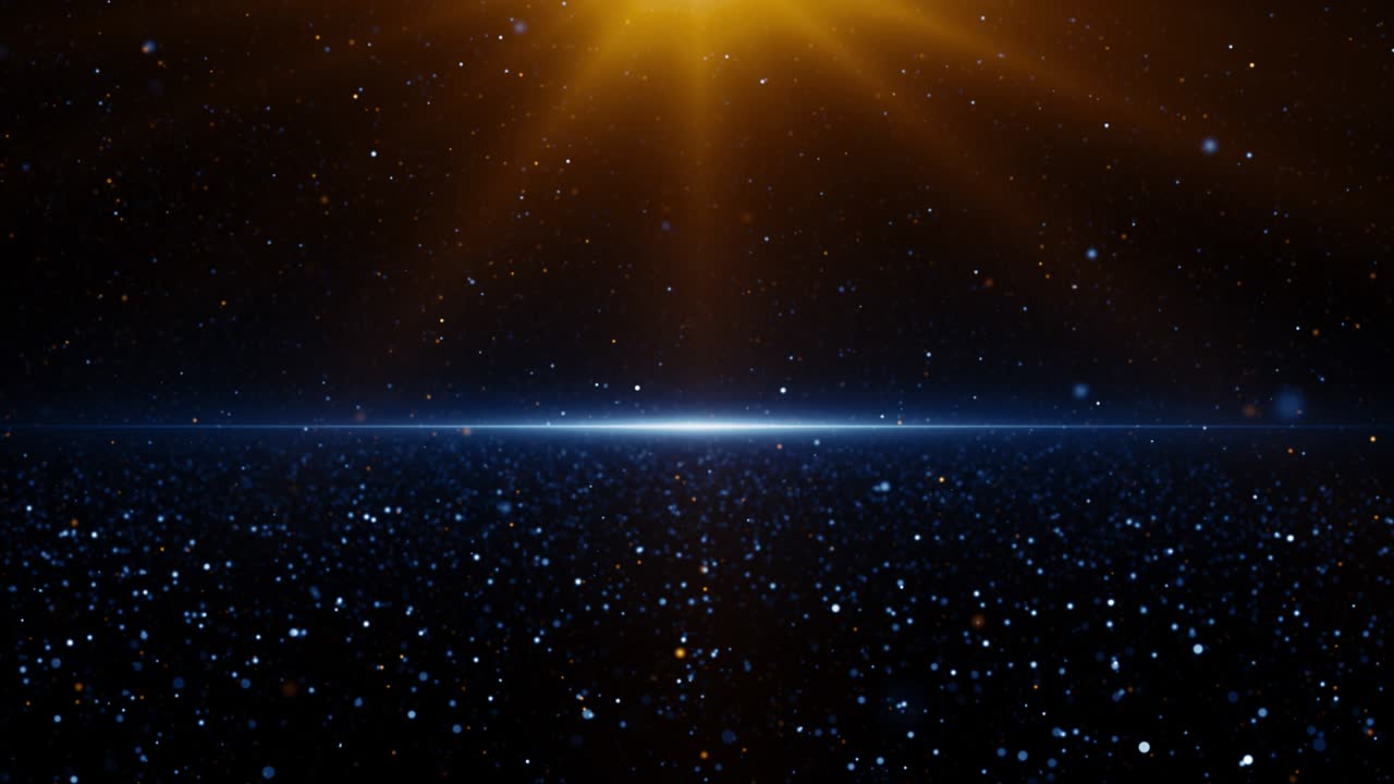 입자 먼지 추상적인 빛 보케 모션 제목 영화적 배경 루프