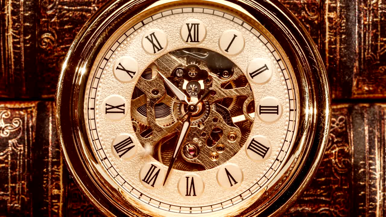 cerrar el reloj vintage