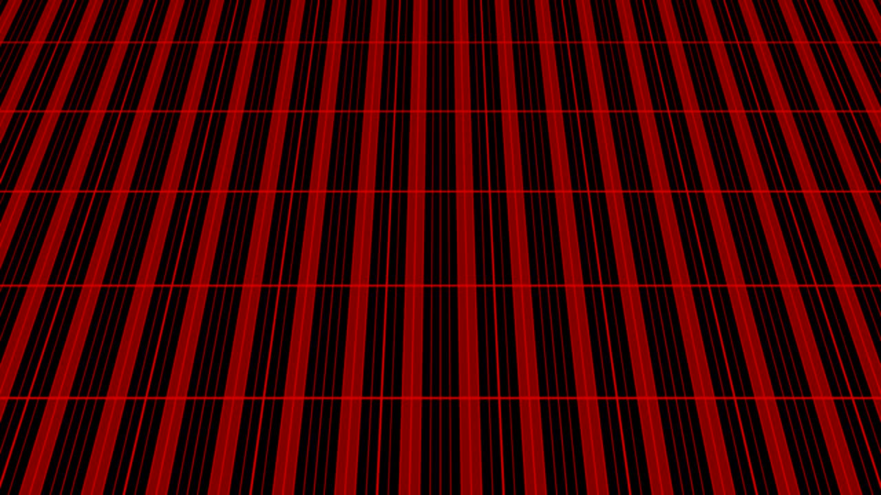위로 기울어지고 움직이는 기하학적 형상을 가진 그래픽 비디오 패턴.