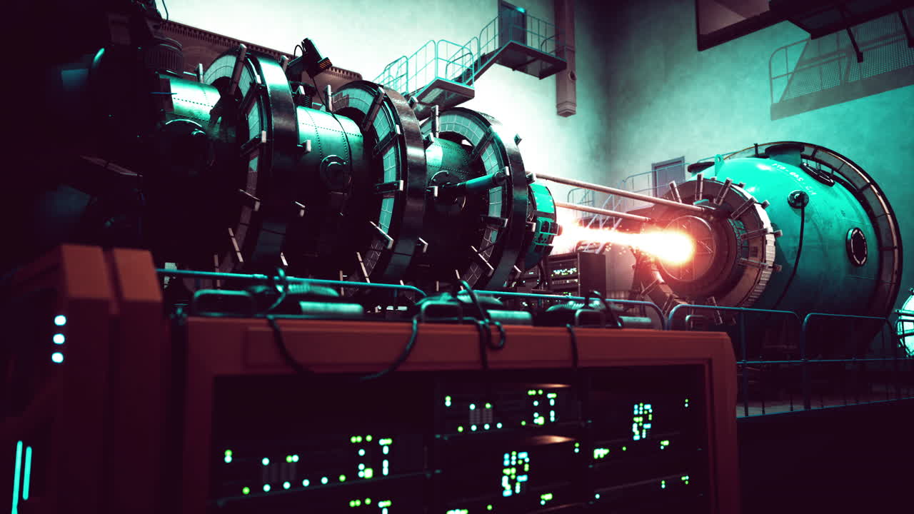 reattore termonucleare o nucleare concettuale ad alta tecnologia