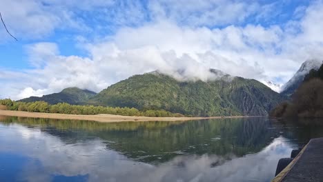 Timelapse,-passage-of-clouds,-nature,-evaporation,-cloud-formation